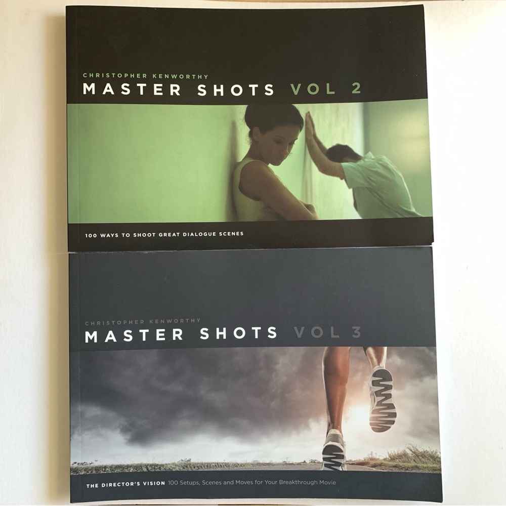NEW 2 Books Master Shots Vol 2 and 3